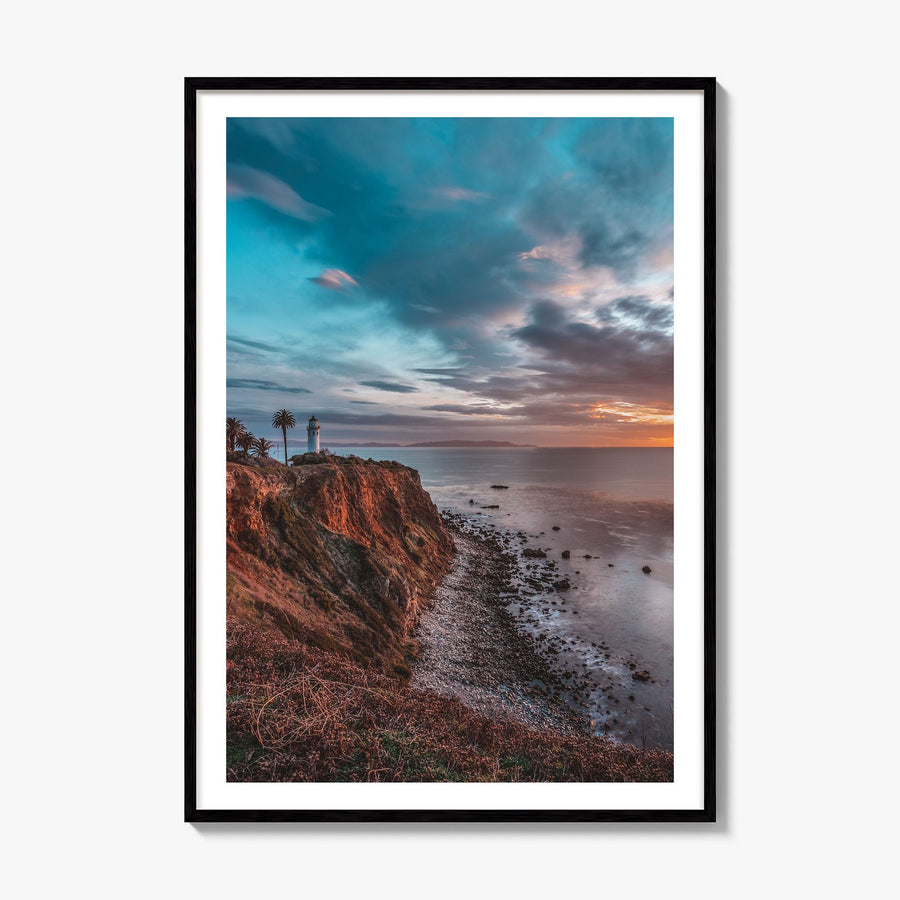 Rancho Palos Verdes Photo No 2 Poster, framed poster mockup, white border
