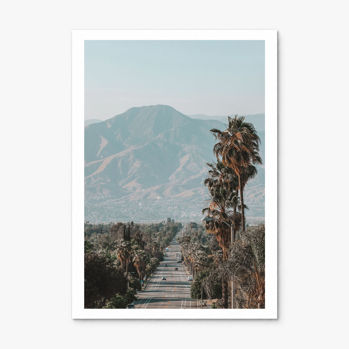 Redlands Photo Poster, print only (unframed), white border