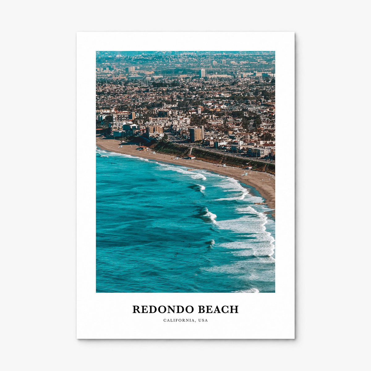 Redondo Beach Classic Poster, print only (unframed)