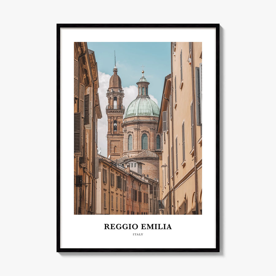Reggio Emilia Classic Poster, framed poster mockup