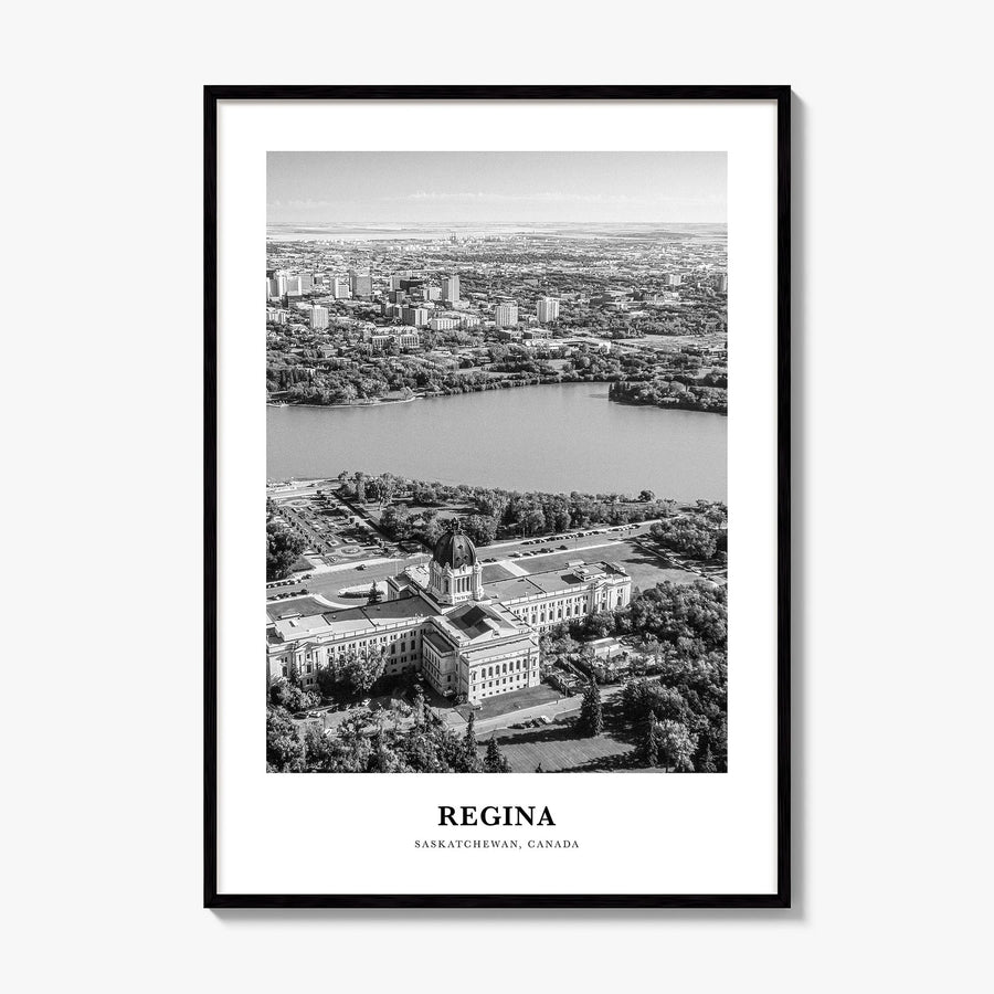 Regina Classic Poster, framed poster mockup