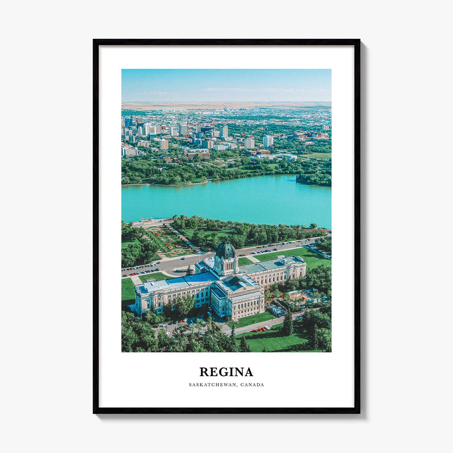 Regina Classic Poster, framed poster mockup