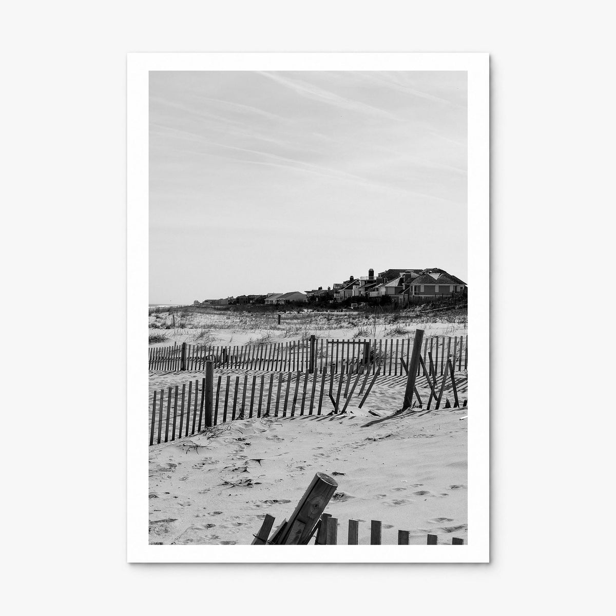 Rehoboth Beach Photo Poster, print only (unframed), white border
