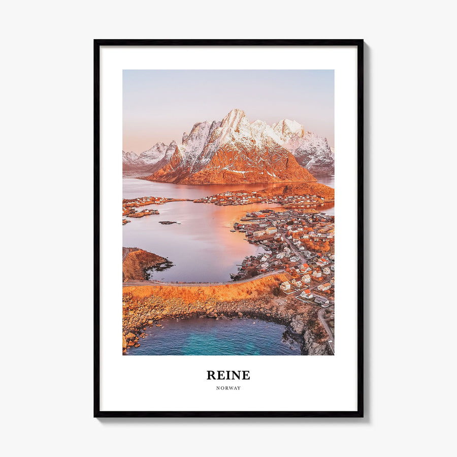 Reine Classic Poster, framed poster mockup