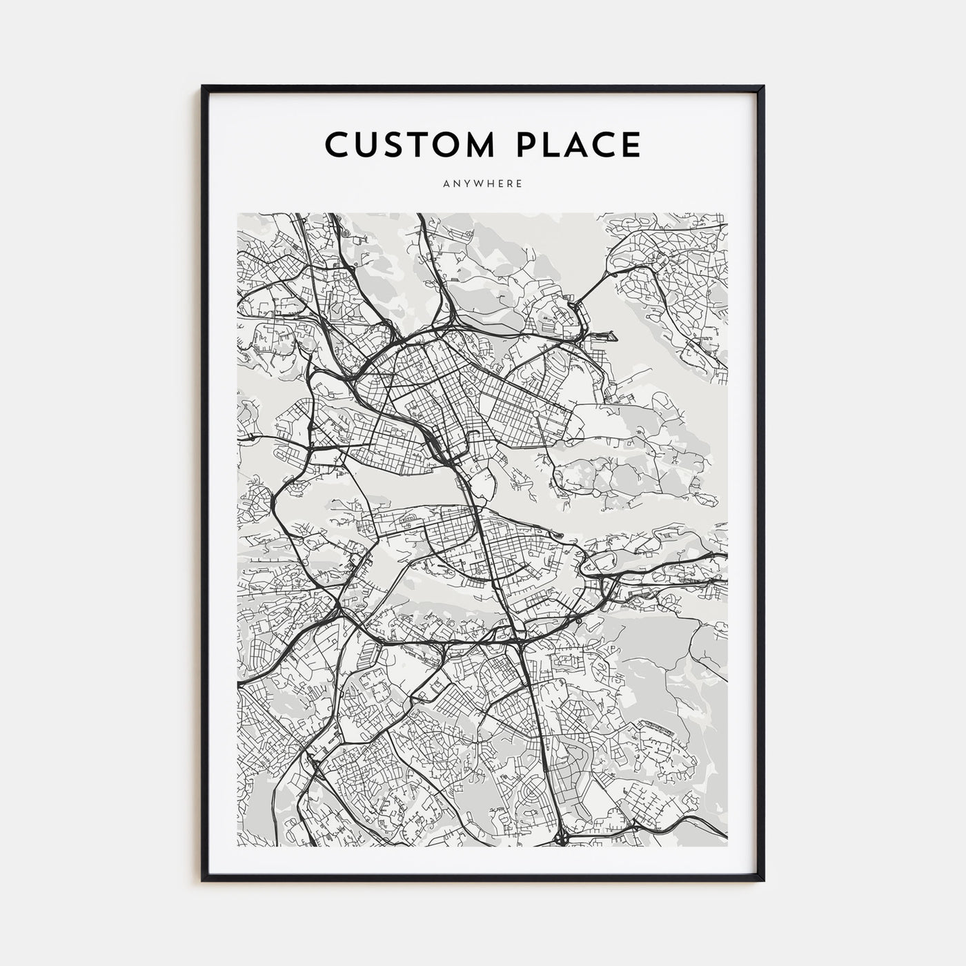 Custom Map Poster