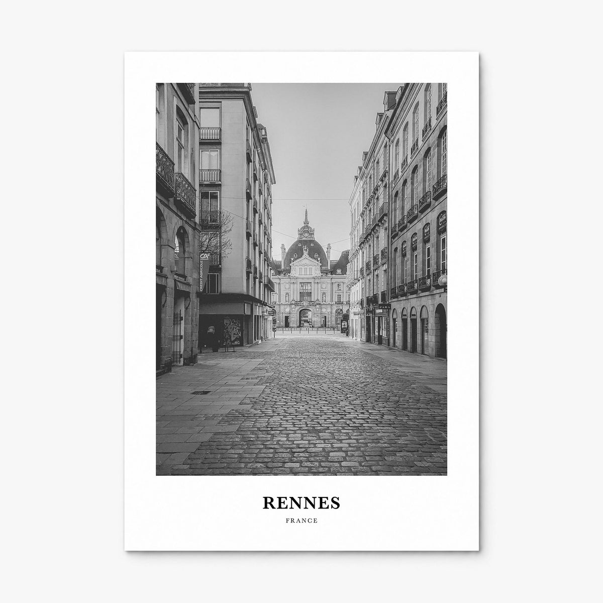 Rennes Classic Poster, print only (unframed)