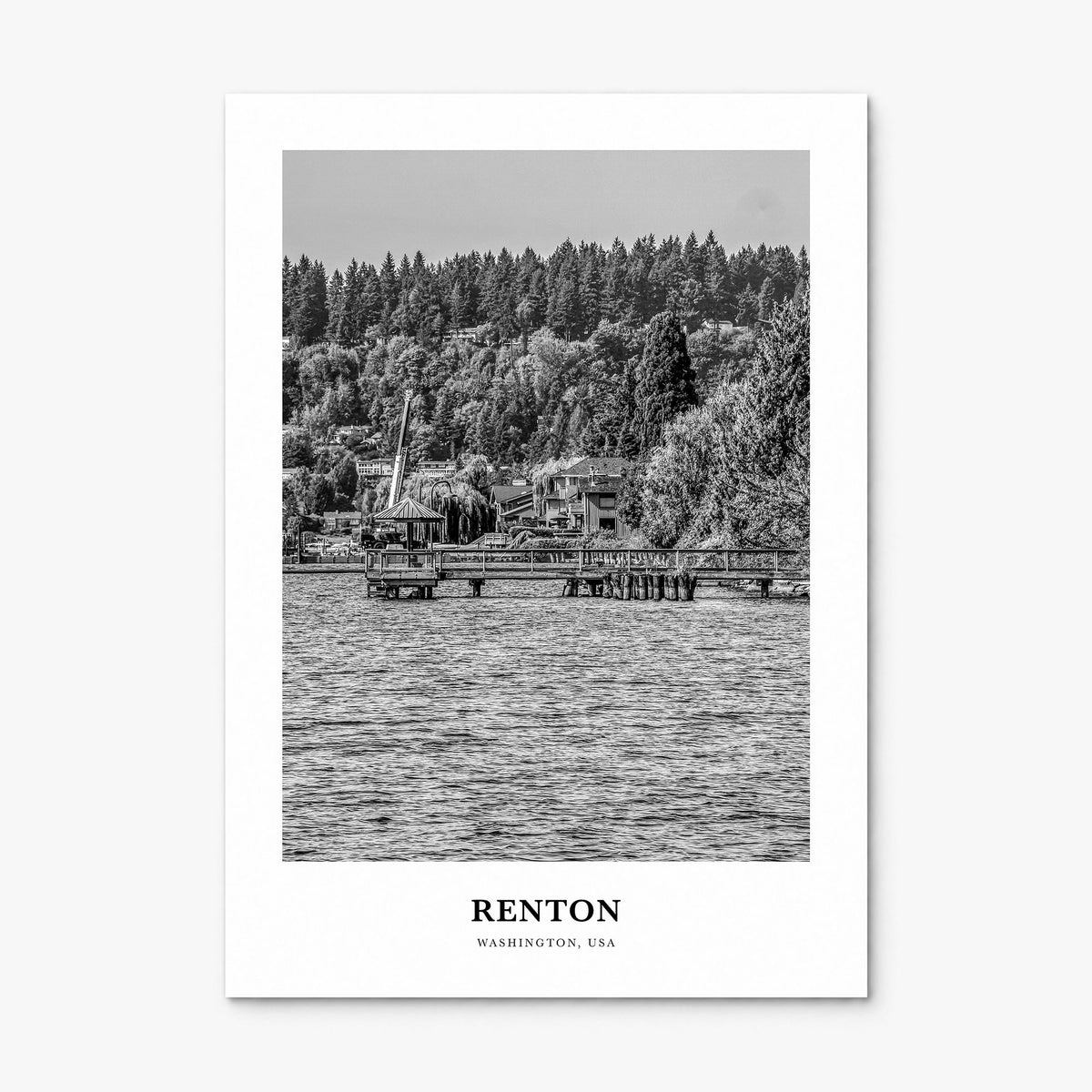 Renton Classic Poster, print only (unframed)