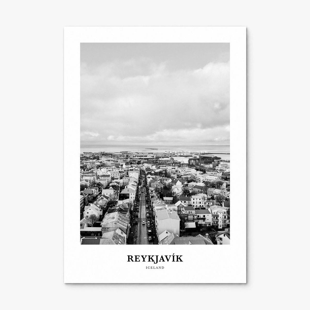 Reykjavík Classic Poster, print only (unframed)