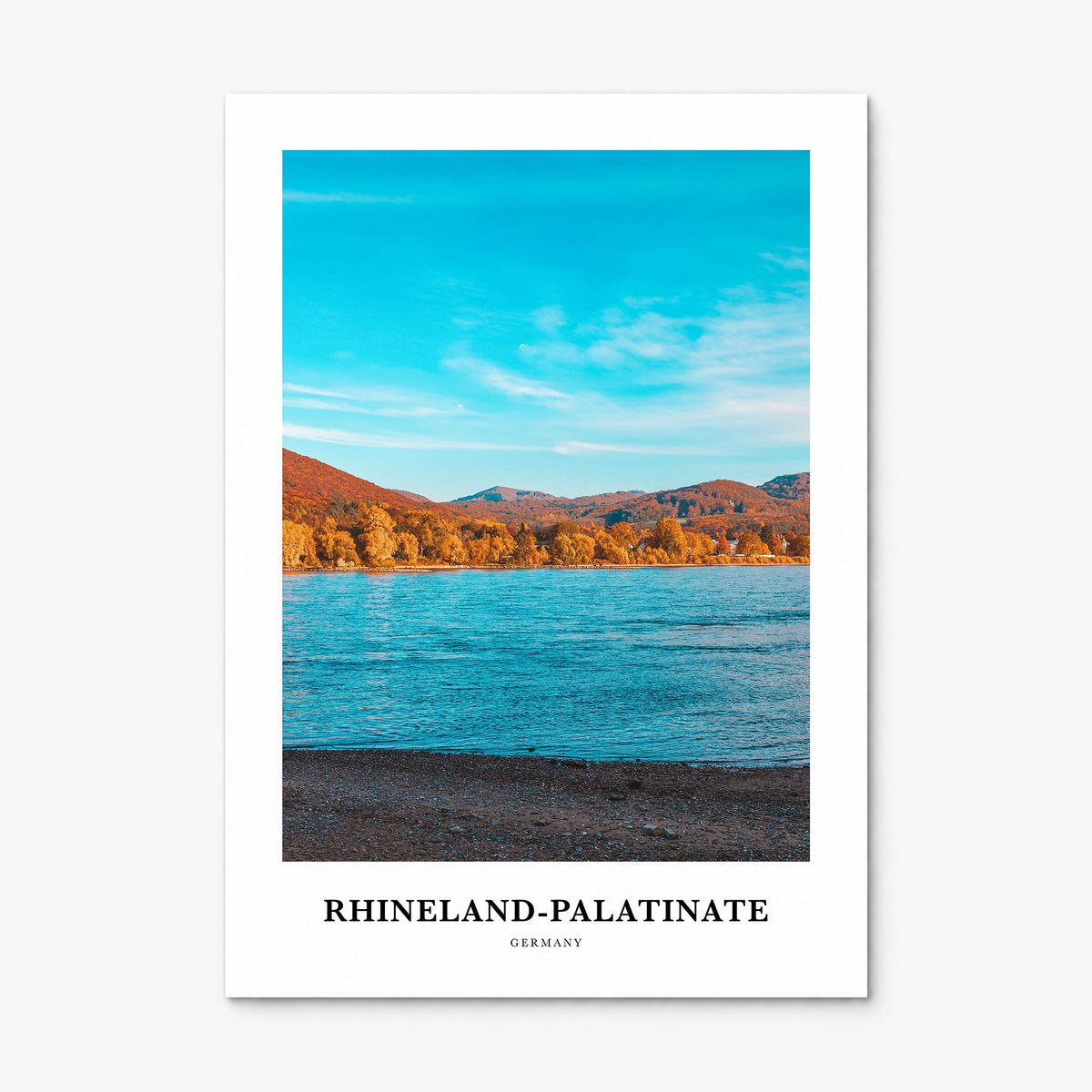 Rhineland-Palatinate Classic Poster, print only (unframed)