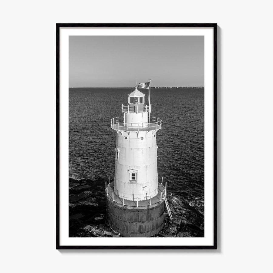 Rhode Island Photo No 1 Poster, framed poster mockup, white border