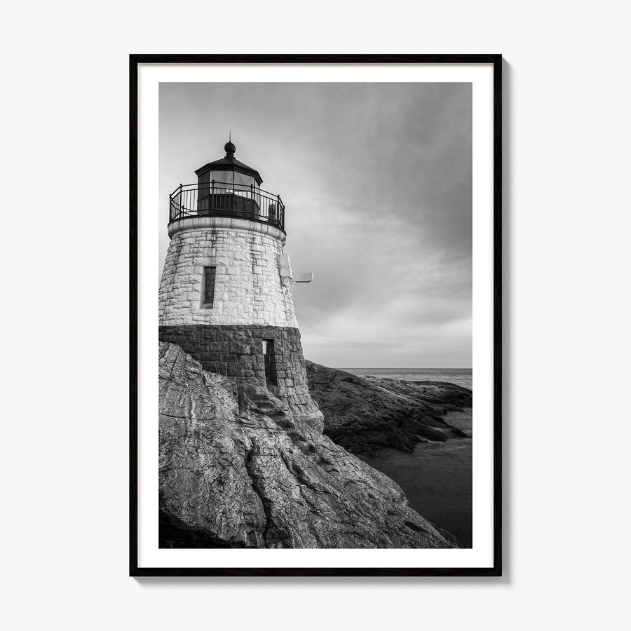 Rhode Island Photo No 2 Poster, framed poster mockup, white border