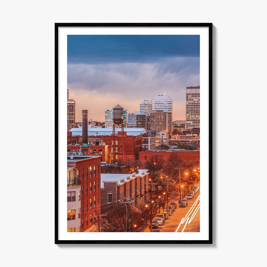 Richmond Photo No 2 Poster, framed poster mockup, white border