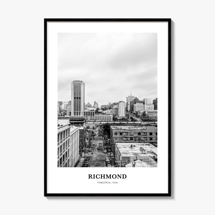 Richmond Classic No 1 Poster, framed poster mockup