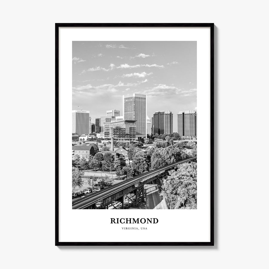 Richmond Classic No 2 Poster, framed poster mockup