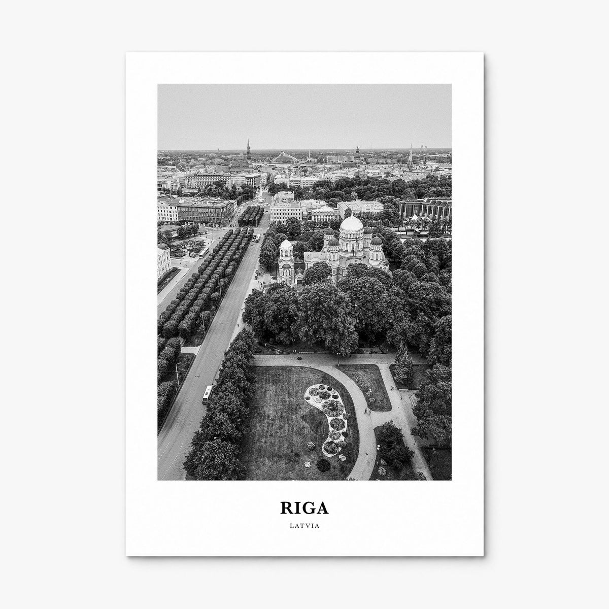 Riga Classic Poster, print only (unframed)
