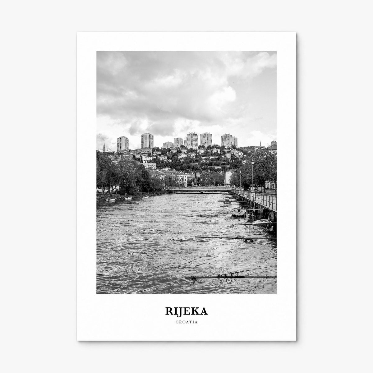 Rijeka Classic Poster, print only (unframed)
