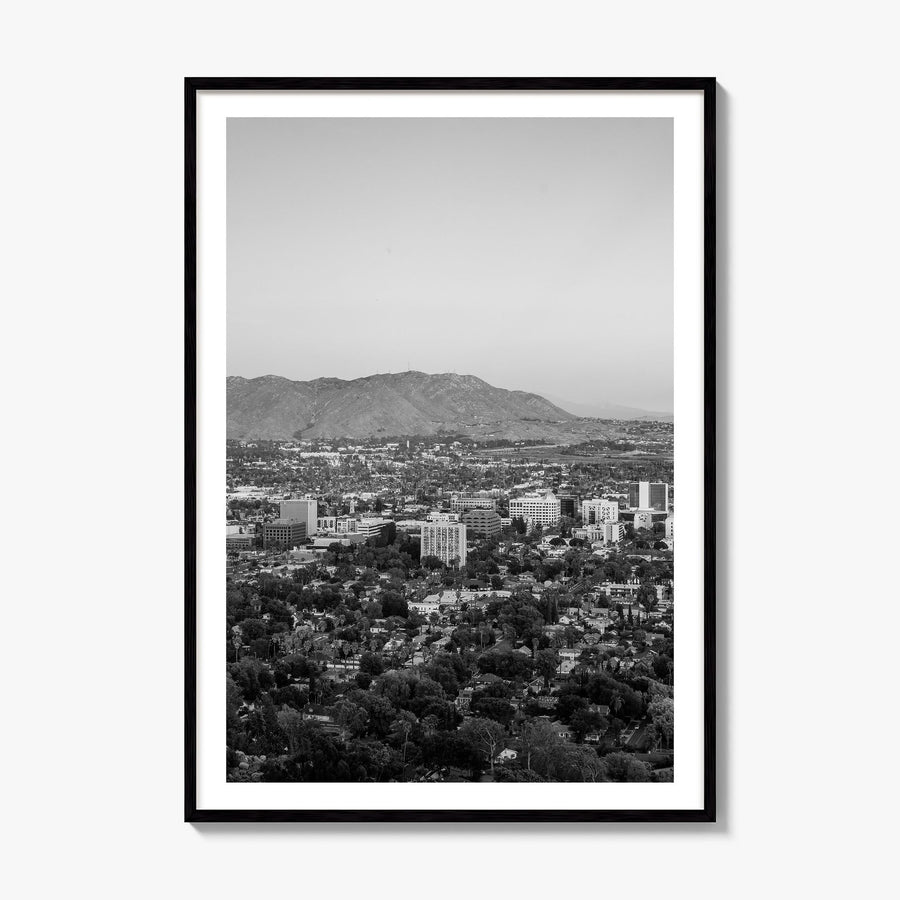 Riverside Photo Poster, framed poster mockup, white border