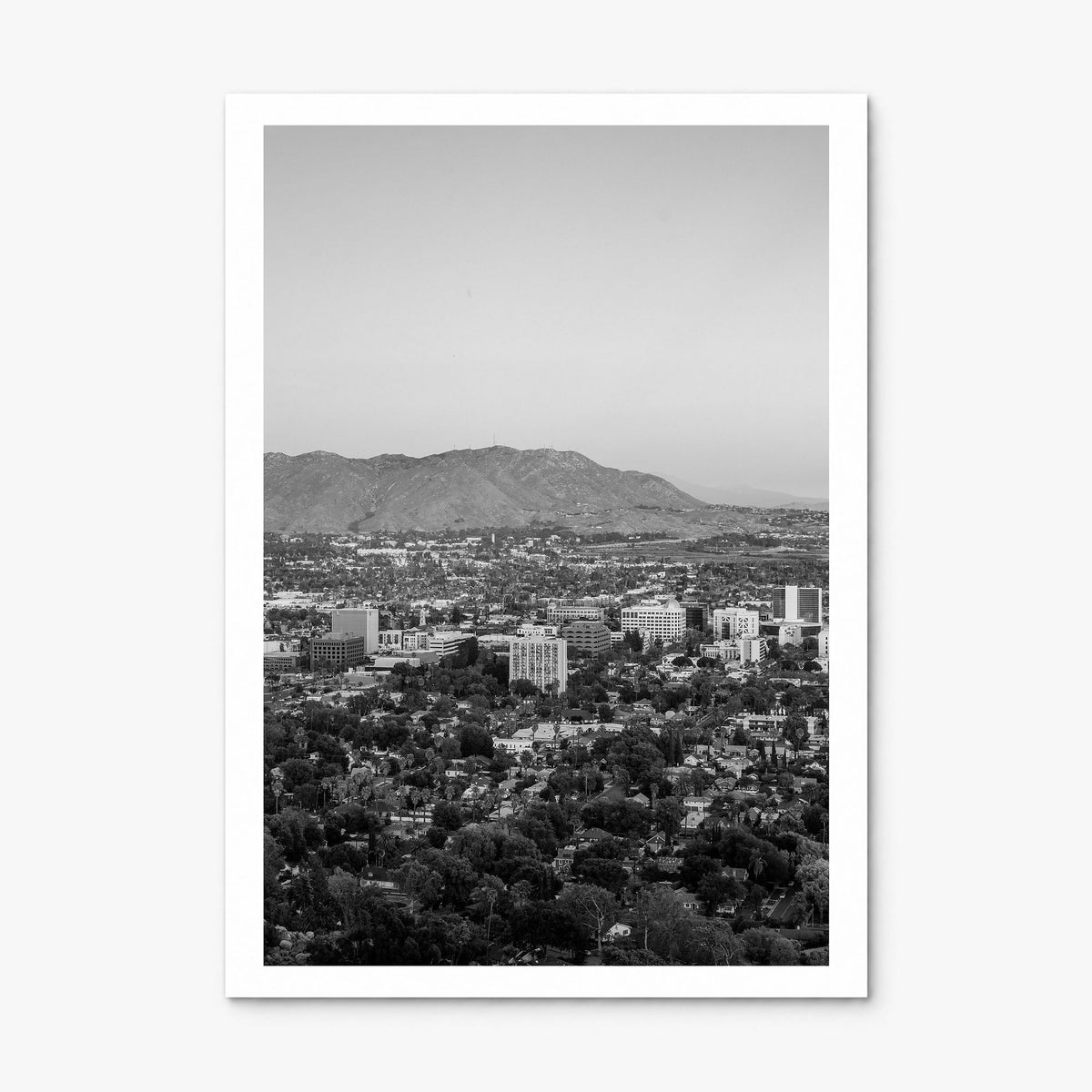 Riverside Photo Poster, print only (unframed), white border