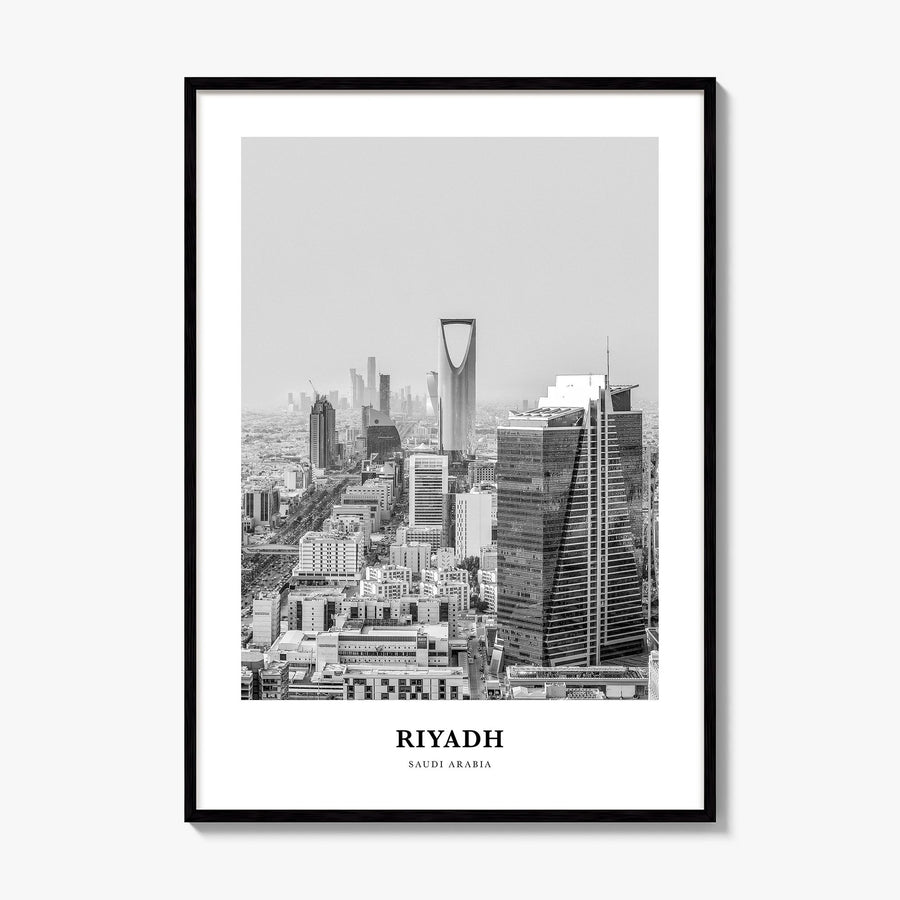 Riyadh Classic Poster, framed poster mockup