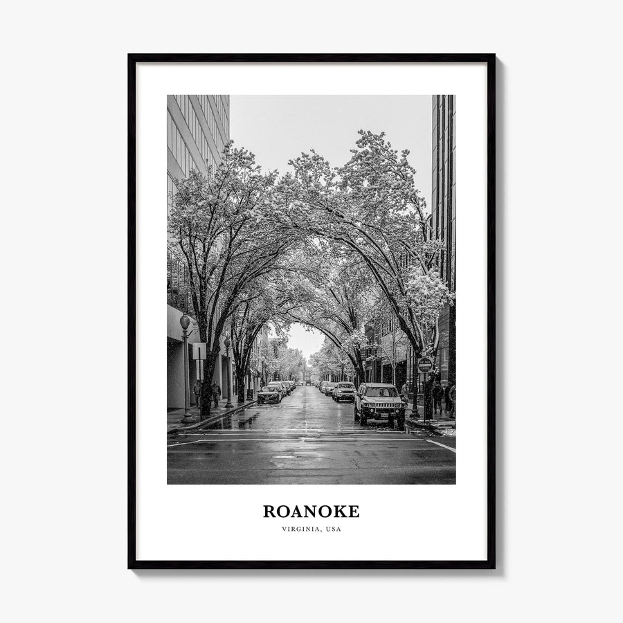 Roanoke Classic No 1 Poster, framed poster mockup