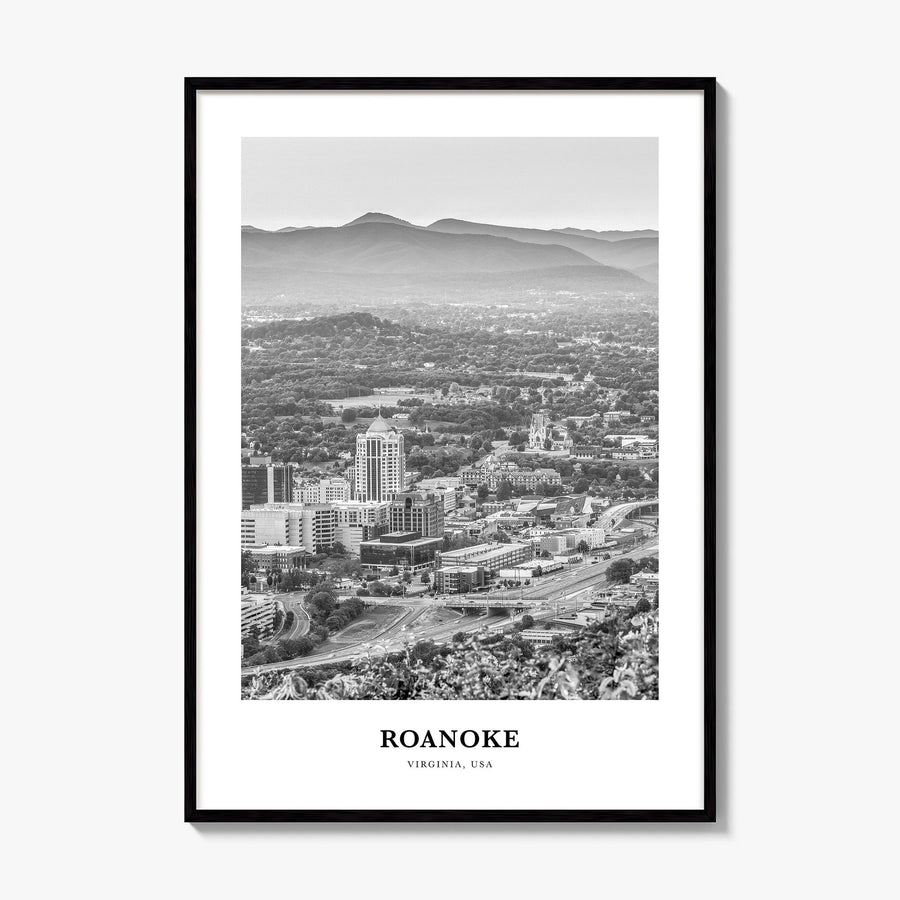 Roanoke Classic No 2 Poster, framed poster mockup