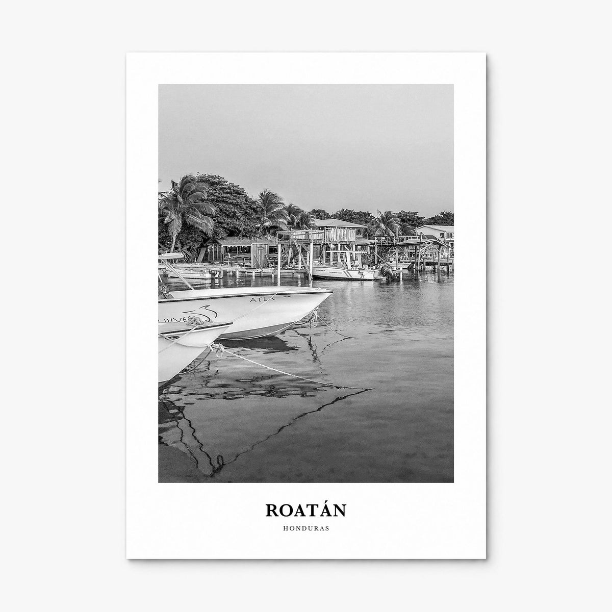 Roatán Classic Poster, print only (unframed)