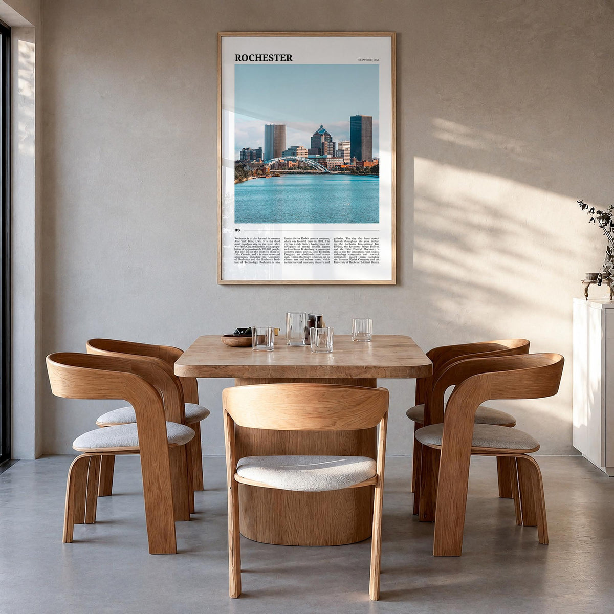 Rochester, New York Travel Poster