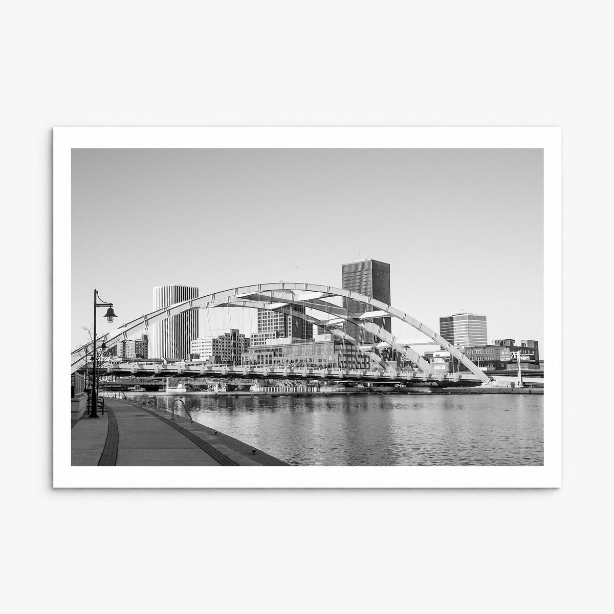 Rochester, New York Photo Poster, print only (unframed), white border