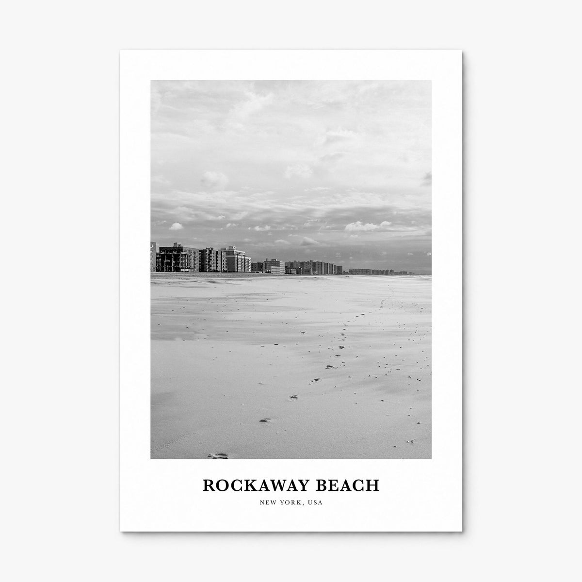 Rockaway Beach Classic Poster, print only (unframed)