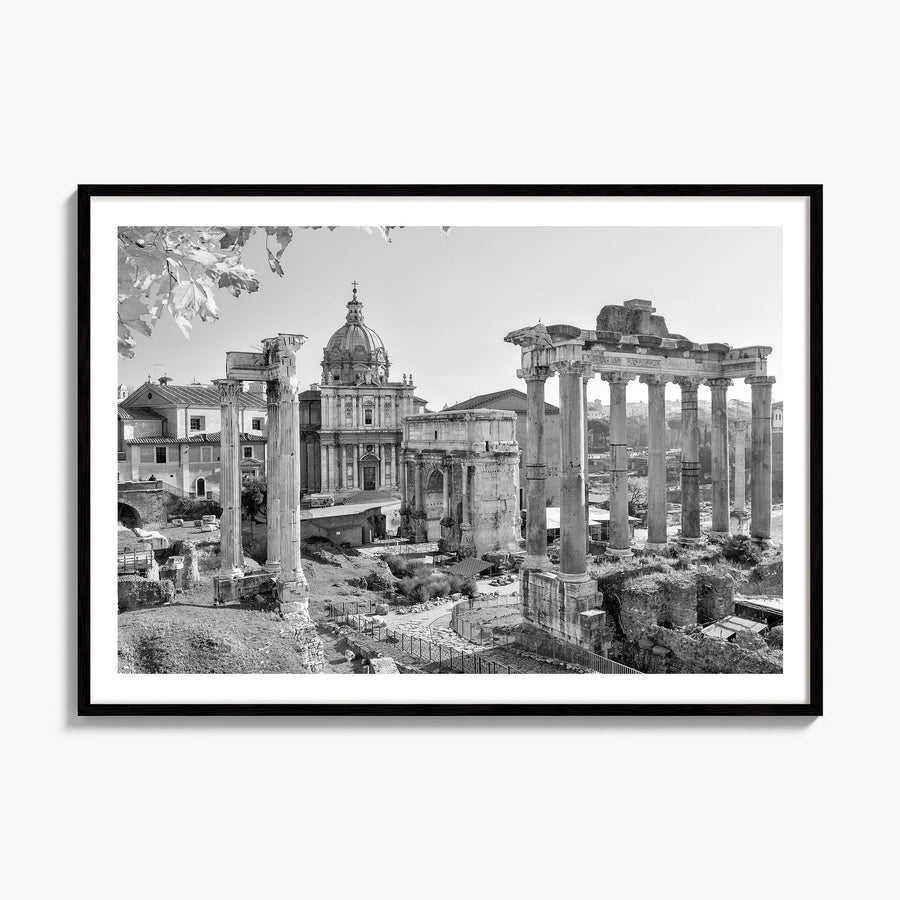 Rome Photo No 1 Poster, framed poster mockup, white border