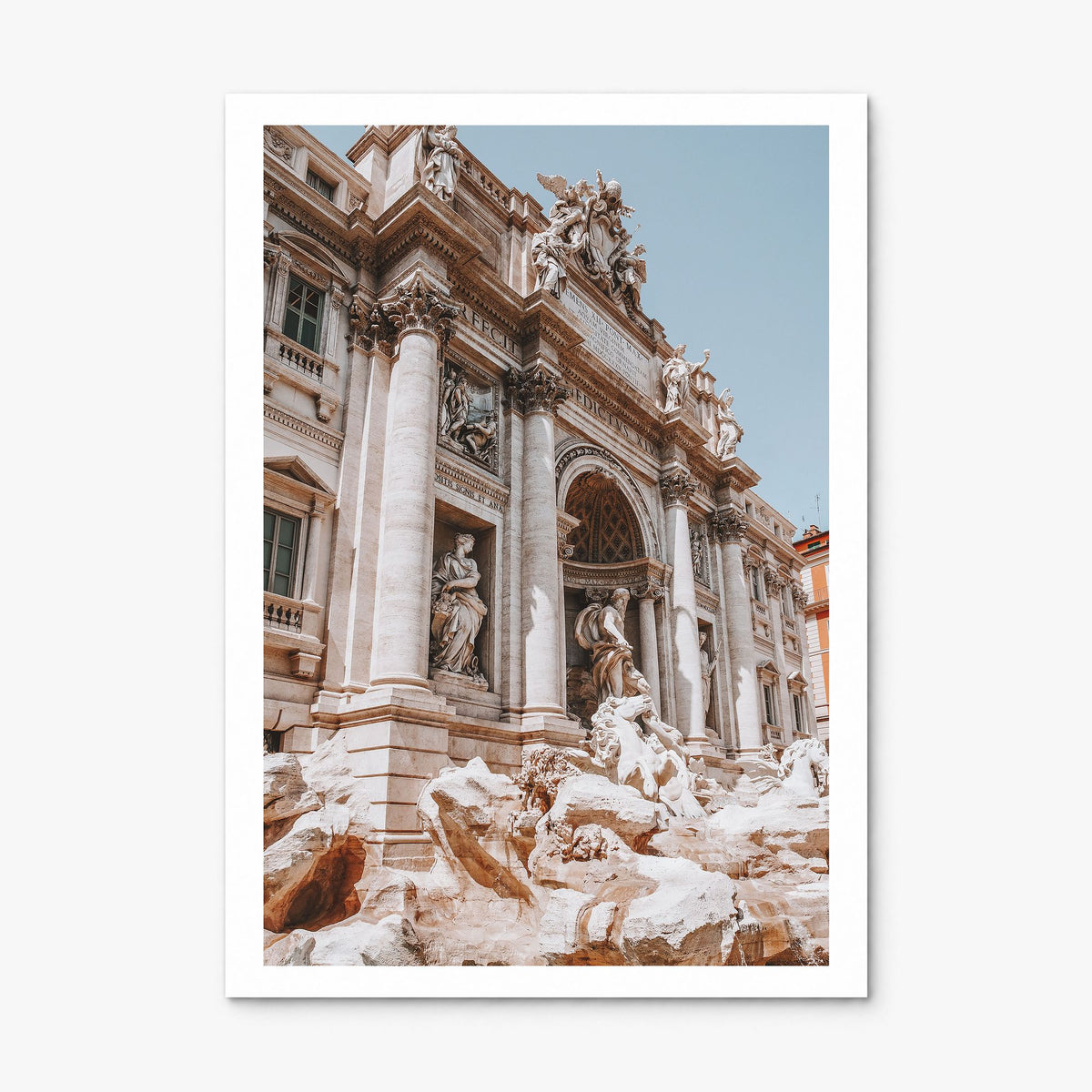 Rome Photo No 3 Poster, print only (unframed), white border