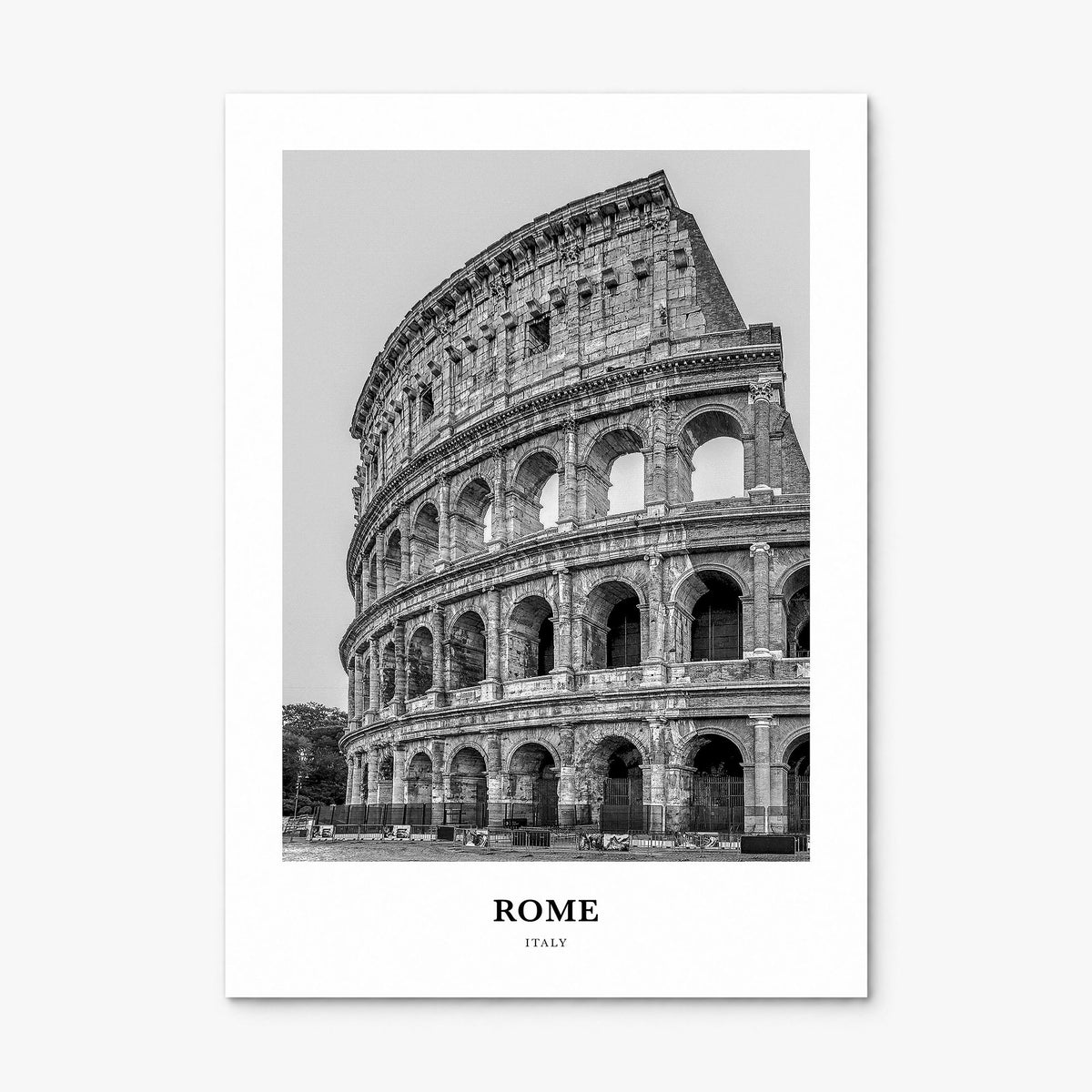 Rome Classic No 2 Poster, print only (unframed)