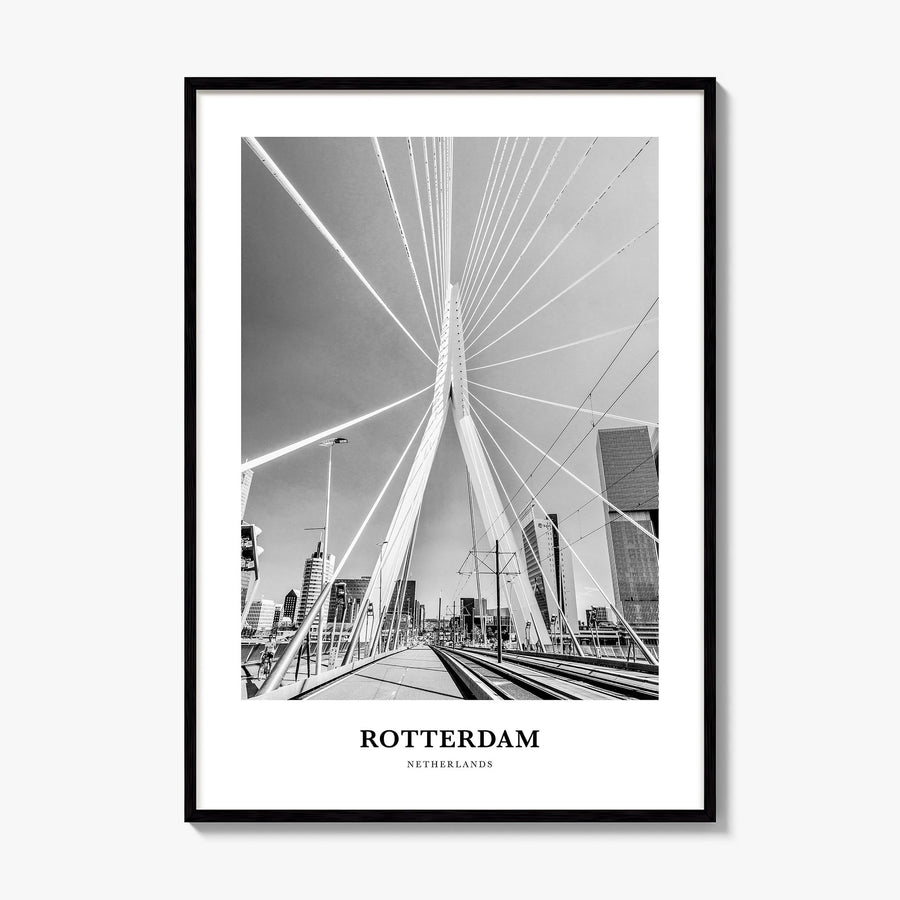 Rotterdam Classic No 1 Poster, framed poster mockup