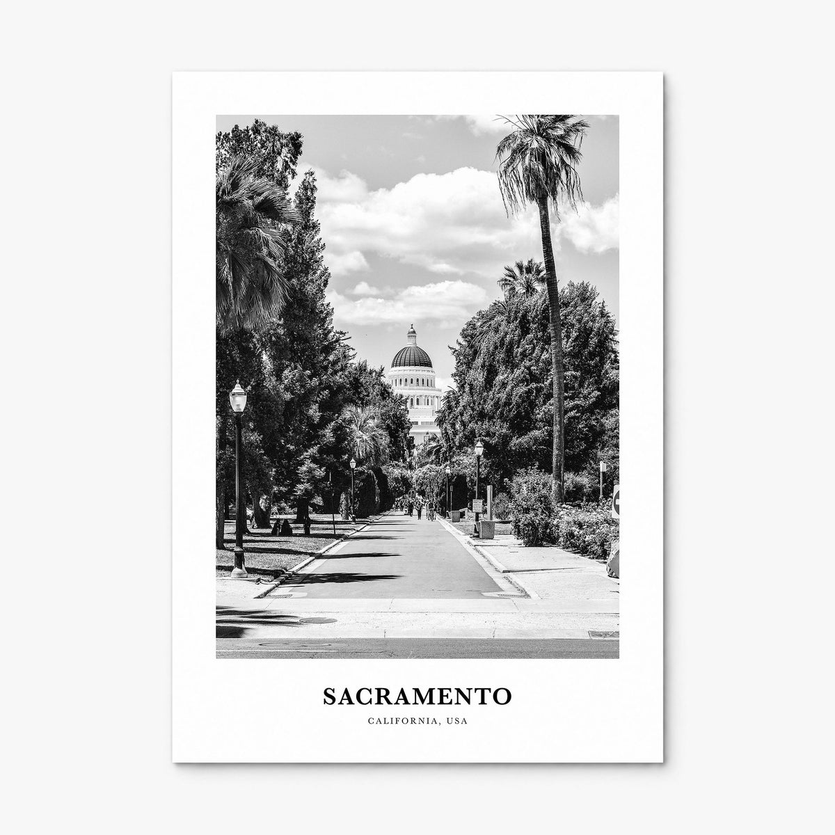 Sacramento Classic No 2 Poster, print only (unframed)