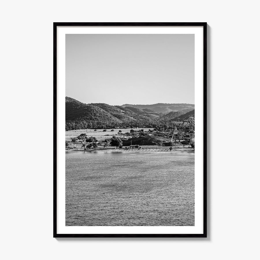 Saint Croix Photo Poster, framed poster mockup, white border