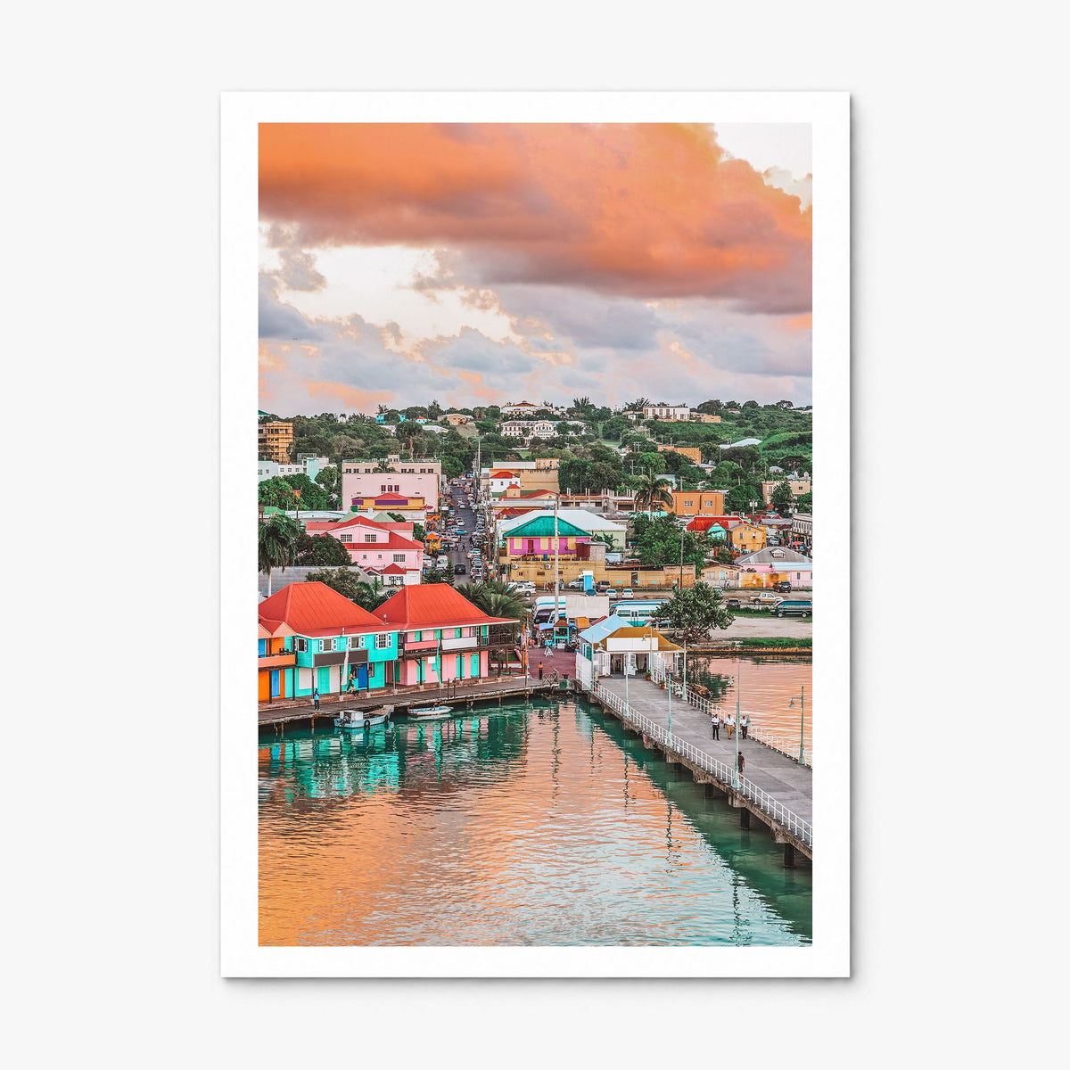 Saint John Photo Poster, print only (unframed), white border