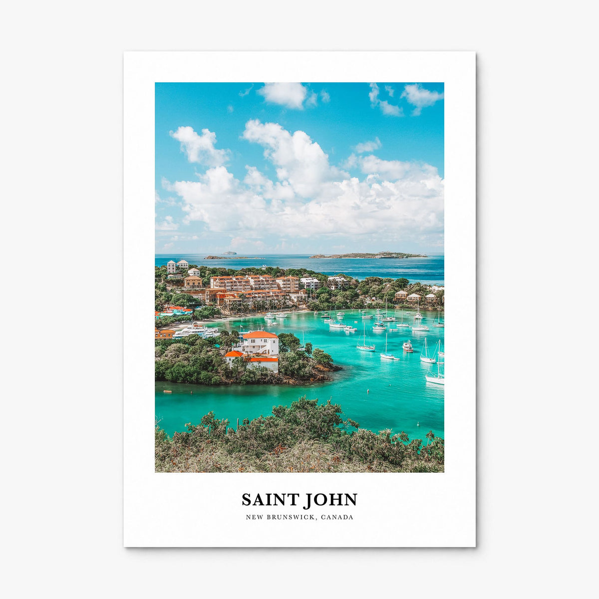 Saint John Classic Poster, print only (unframed)
