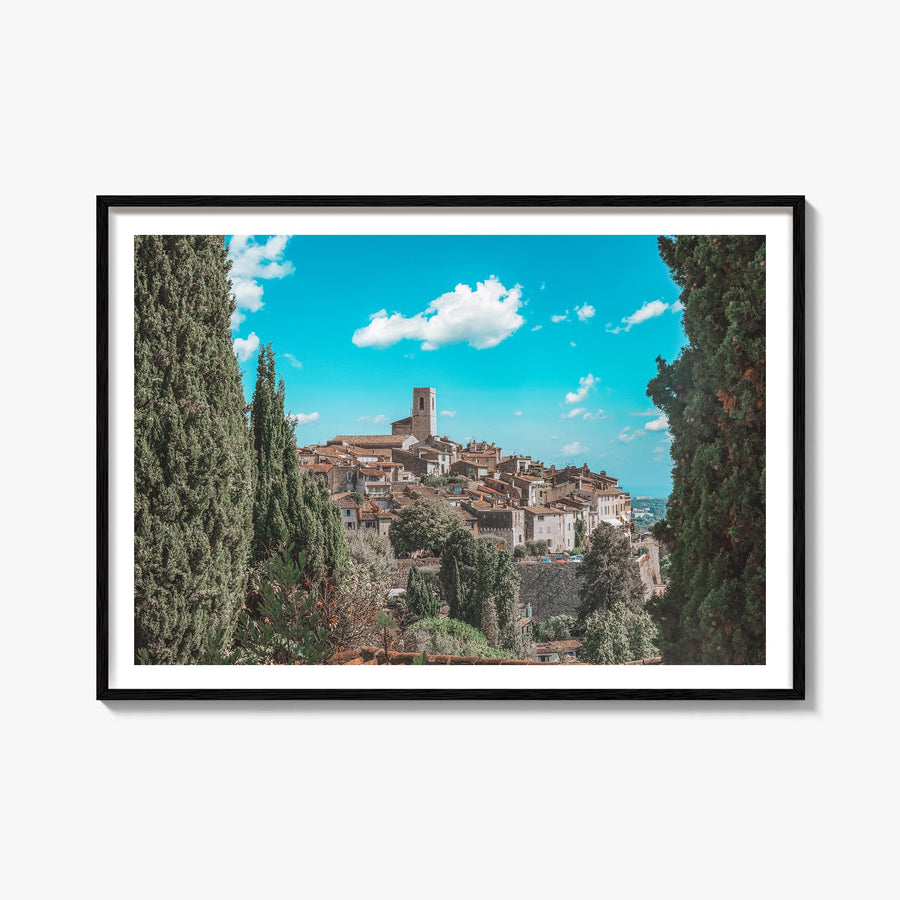 Saint Paul colorful photo poster of Minnesota, USA – horizontal wall art, unframed print shown in interior mockup