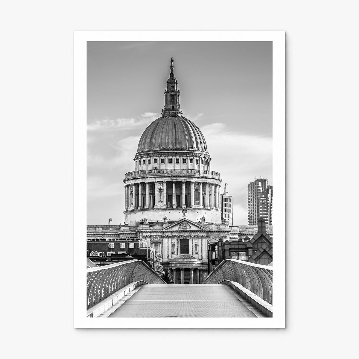 Saint Paul Photo Poster, print only (unframed), white border