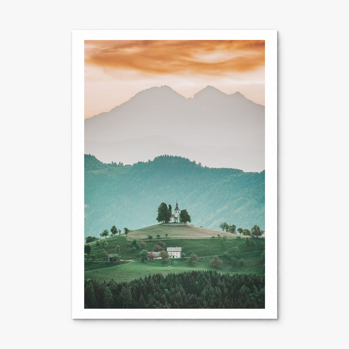Saint Thomas Photo No 3 Poster, print only (unframed), white border