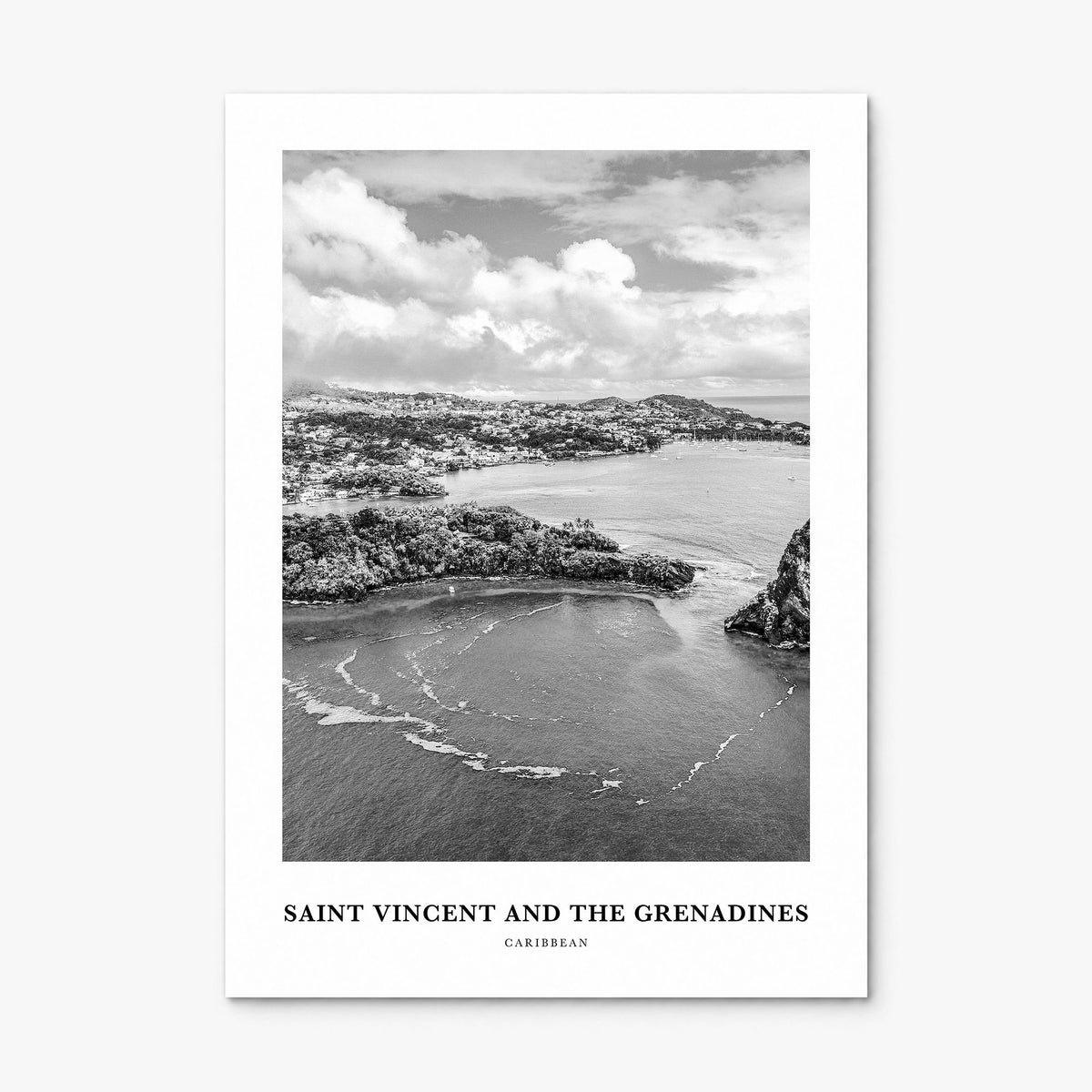 Saint Vincent and the Grenadines Classic Poster, print only (unframed)