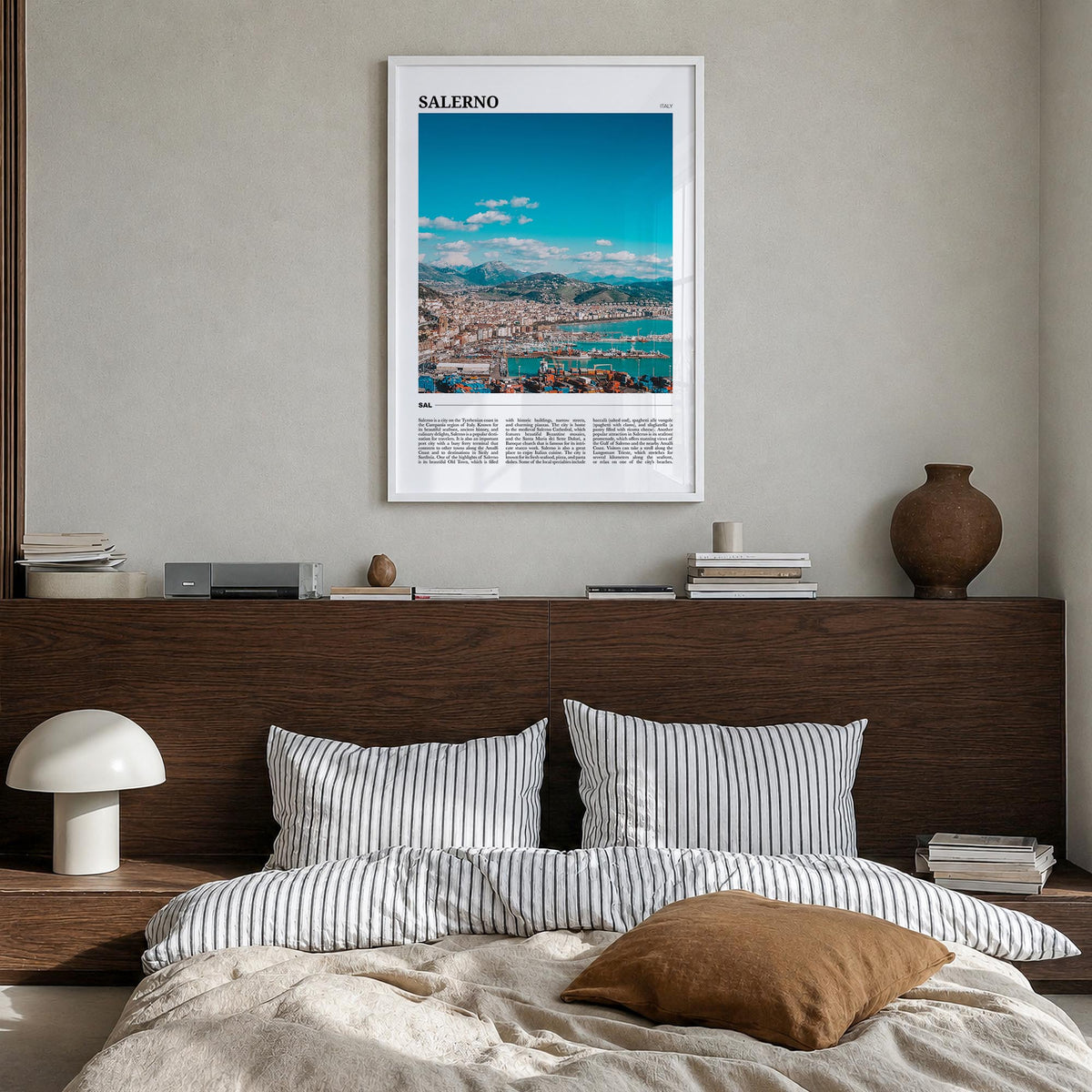 Salerno Travel Poster