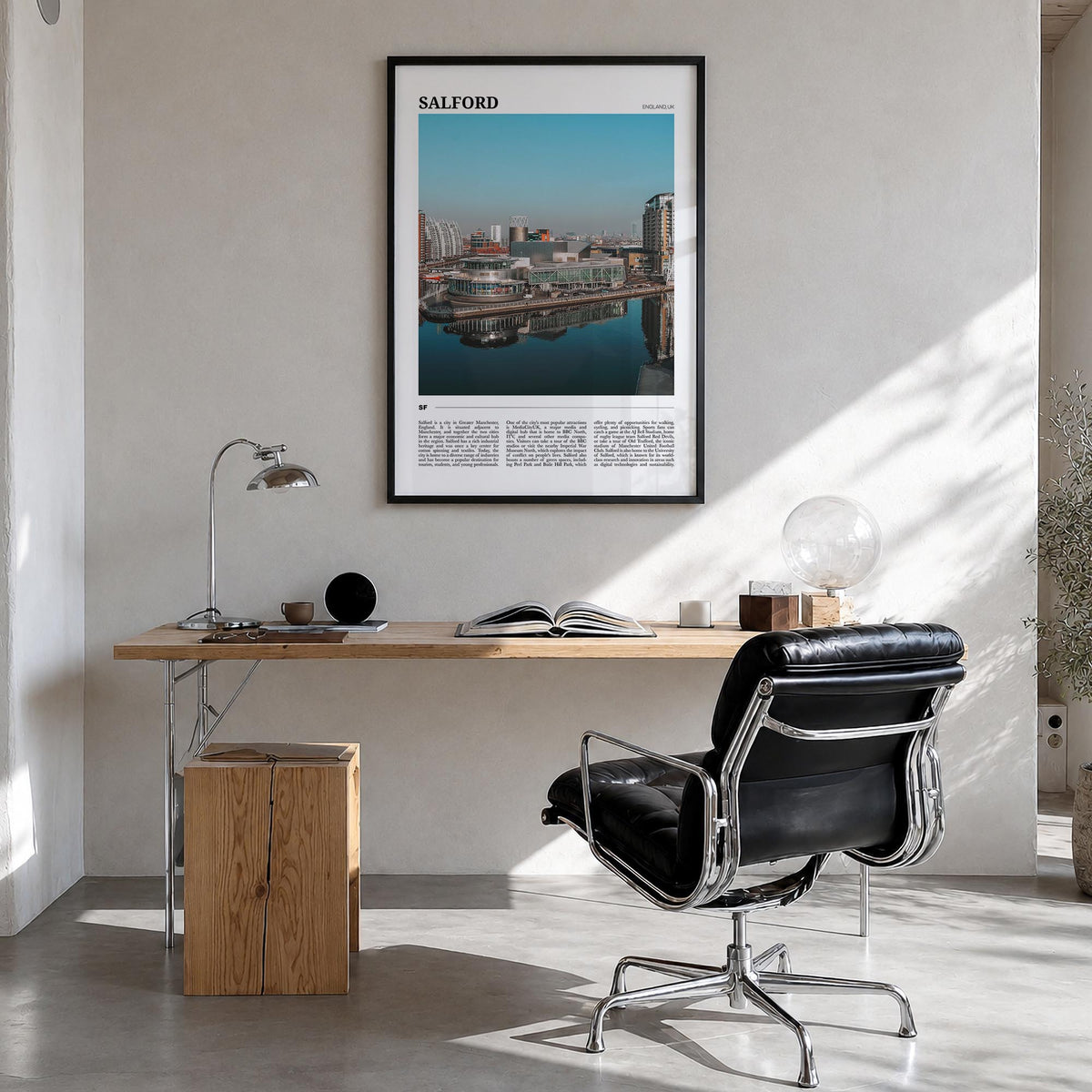 Salford Travel Poster