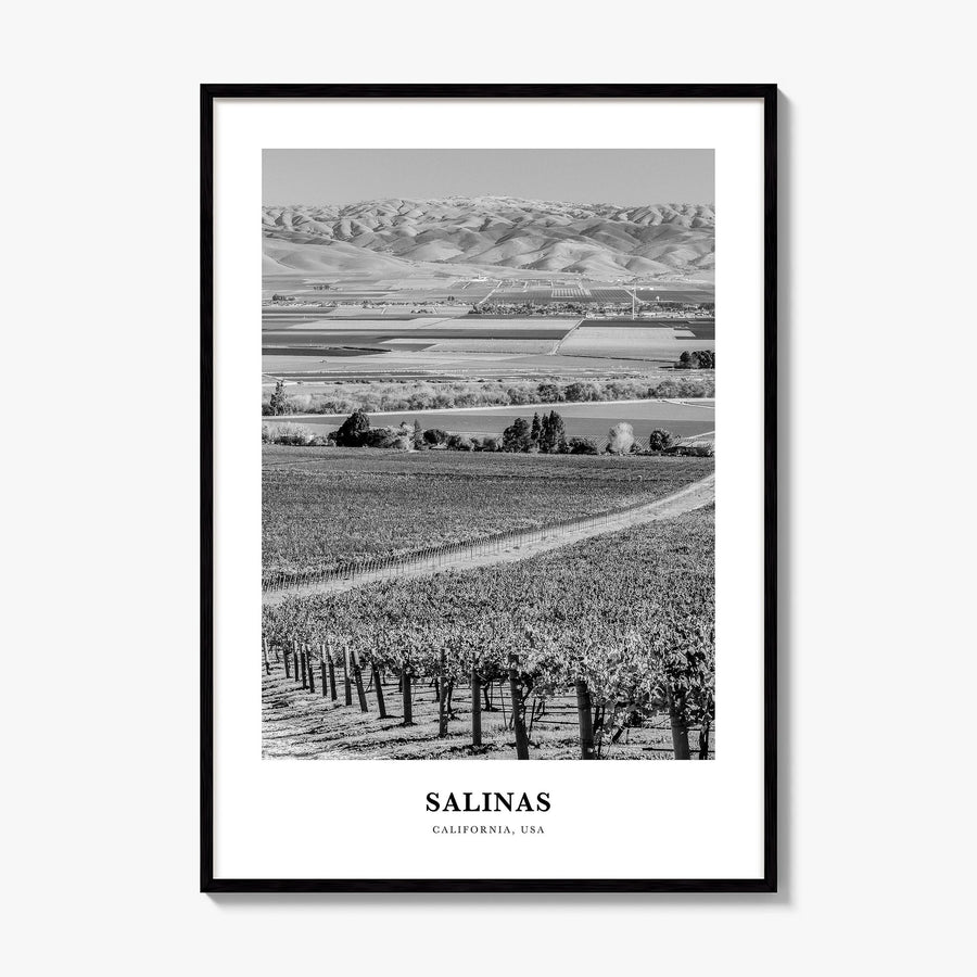 Salinas Classic Poster, framed poster mockup