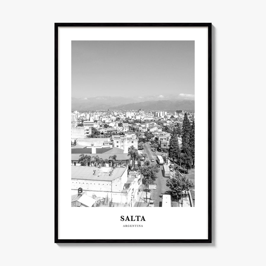 Salta Classic Poster, framed poster mockup