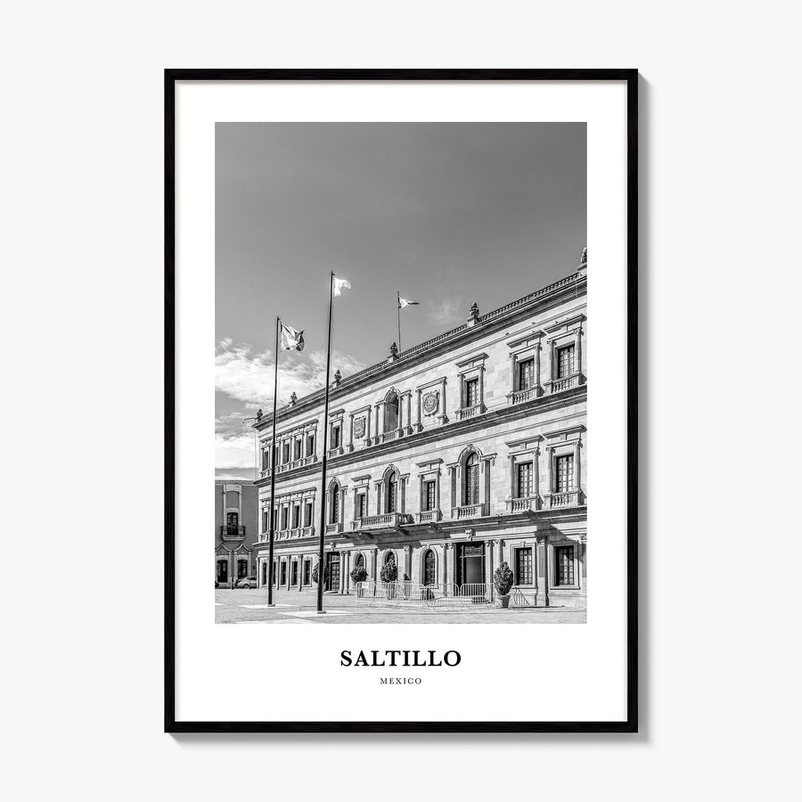 Saltillo Classic Poster, framed poster mockup