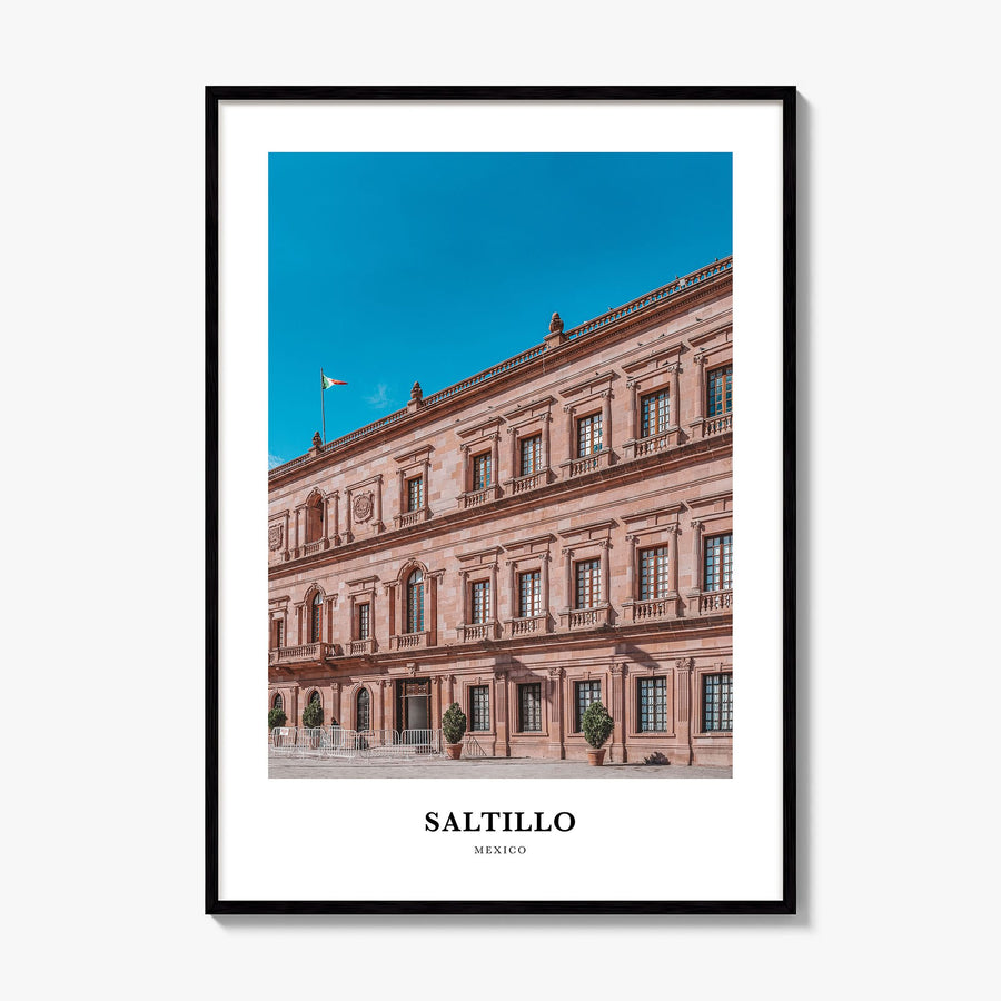 Saltillo Classic Poster, framed poster mockup