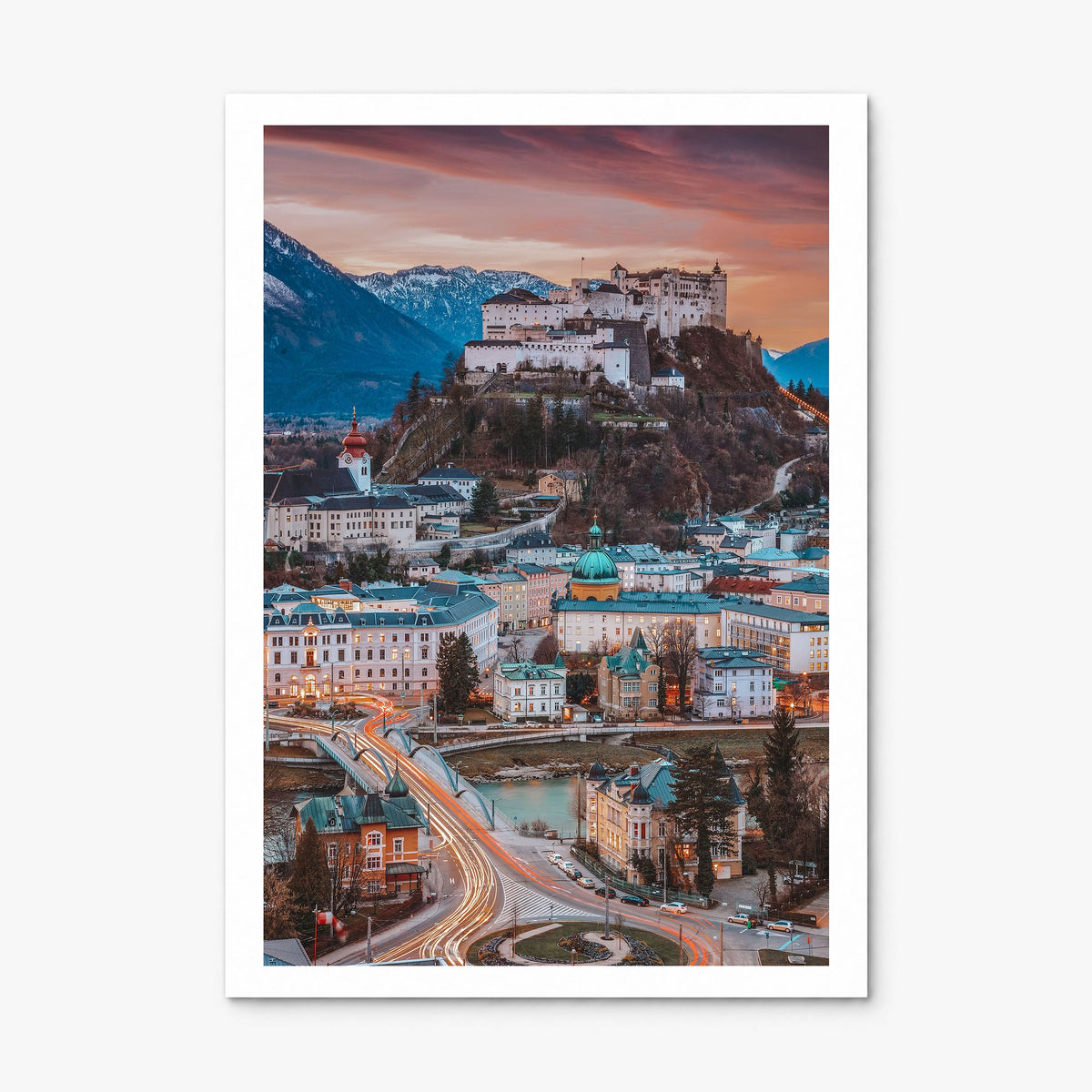 Salzburg Photo No 2 Poster, print only (unframed), white border