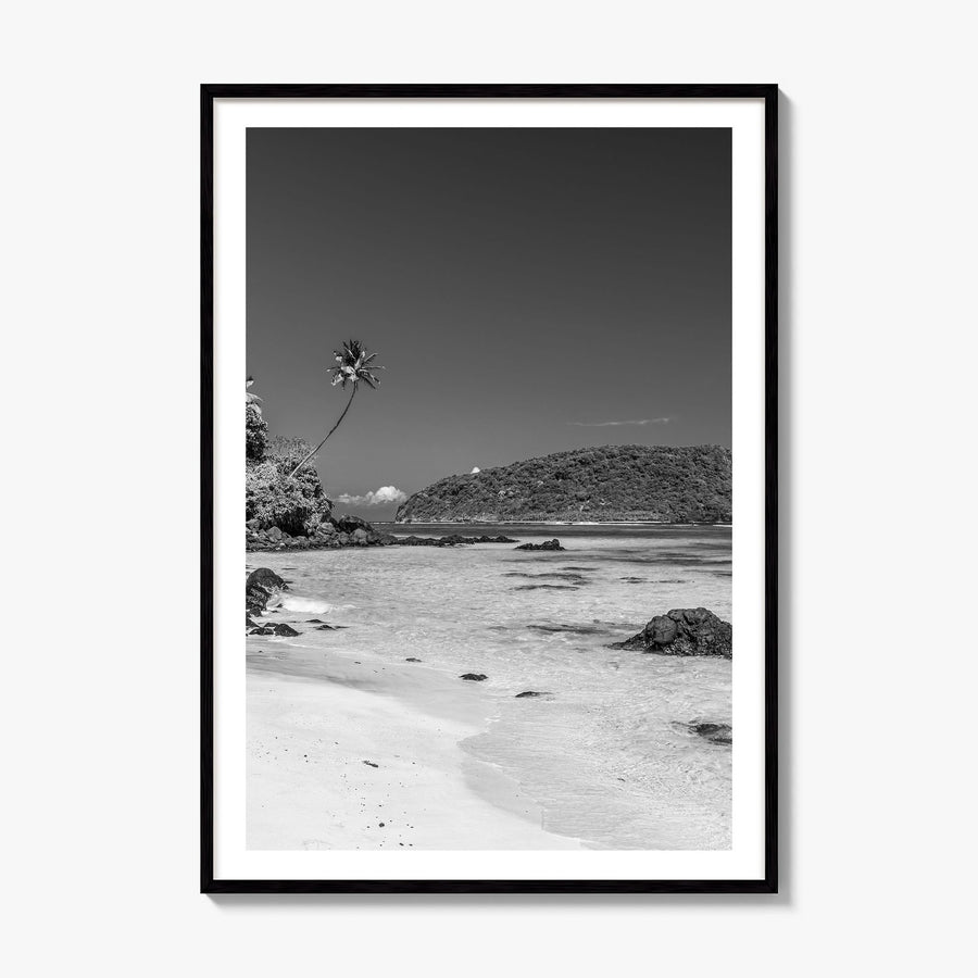 Samoa Photo Poster, framed poster mockup, white border