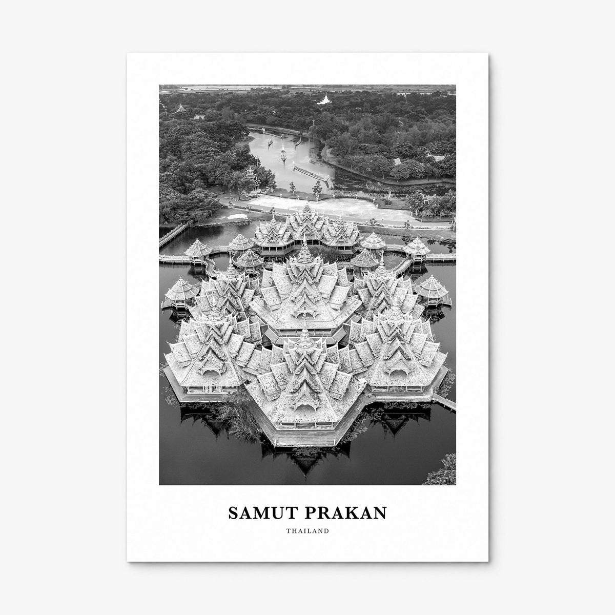 Samut Prakan Classic Poster, print only (unframed)